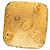 Spilla Chanel Gold CC placcata oro con diamanti D'oro - vista 3