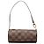 Louis Vuitton Brown Damier Ebene Papillon Pochette Marrone