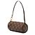 Louis Vuitton Brown Damier Ebene Papillon Pochette Marrone - vista 2