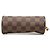 Louis Vuitton Brown Damier Ebene Papillon Pochette Marrone - vista 3