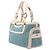 Céline Borsa a mano Celine Boogie in rafia blu Blu chiaro - vista 2