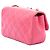 Chanel Pink Extra Mini Lambskin V for Victory Flap Rosa - vista 2