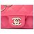 Chanel Pink Extra Mini Lambskin V for Victory Flap Rosa - vista 5