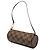 Louis Vuitton Brown Damier Ebene Papillon Pochette Marrone - vista 2