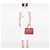 Prada Borsa Tote Galleria Double Zip Large in pelle Saffiano Rosa - vista 6