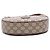 Borsa Mini GG Supreme a Mezzaluna Gucci Beige - vista 3