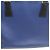 Borsa Tote 2-Way Prada Saffiano Triangle Nero Blu - vista 13