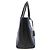 Borsa Tote 2-Way Prada Saffiano Triangle Nero Blu - vista 3