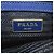 Borsa Tote 2-Way Prada Saffiano Triangle Nero Blu - vista 6