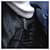 Borsa Tote 2-Way Prada Saffiano Triangle Nero Blu - vista 7