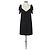 Abito Mini Nero Twin Set con Fiocco