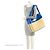 Borsa Tote The Bow in pelle e rafia Alexander McQueen Marrone Beige - vista 5
