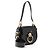 Chloé Borsa a spalla piccola Tess in pelle di vitello Chloe Nero - vista 2