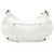 Borsa a spalla Small Le Cagole in agnello Balenciaga Bianco - vista 3