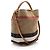 Borsa a secchiello Burberry Canvas Check Susanna Marrone Beige - vista 2