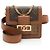 Borsello da cintura Louis Vuitton Reverse Monogram Dauphine Bumbag BB Marrone