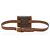 Borsello da cintura Louis Vuitton Reverse Monogram Dauphine Bumbag BB Marrone - vista 3