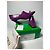 Bottega Veneta Lewis Pumps Krokodil-Optik Beetroot Größe 40 Lila - Ansicht 4