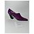 Bottega Veneta Lewis Pumps Krokodil-Optik Beetroot Größe 40 Lila - Ansicht 9