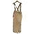 Autre Marque Adam et Rope' 2way Trägerkleid Braun Kamel