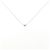 Autre Marque Collana di diamanti Au750 Argento