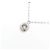 Autre Marque Collana in oro bianco K10 e diamanti Argento - vista 4