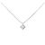 Autre Marque Collana di diamanti PT900 PT850 Argento