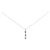 Autre Marque Collana di diamanti Pt900/Pt850 Argento