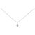 Autre Marque Collana con diamanti K10WG K10YG D'oro