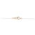 Autre Marque Collana con diamanti K10WG K10YG D'oro - vista 5