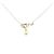 Autre Marque Vendome K10 Yellow Gold Color Stone Necklace Golden