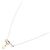 Autre Marque Vendome K10 Yellow Gold Color Stone Necklace Golden - view 2