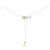 Autre Marque Vendome K10 Yellow Gold Color Stone Necklace Golden - view 6