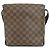 Borsa a tracolla Louis Vuitton Brooklyn Damier Marrone - vista 2