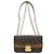 Louis Vuitton Monogram Shoulder Bag Brown