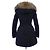 Abrigo de plumón Moncler MONTICOLE Fox Negro - vista 2