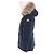Autre Marque Pyrenex Down Polyester Coat Blue Navy blue - view 2