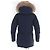 Autre Marque Pyrenex Down Polyester Coat Blue Navy blue - view 3