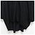 Autre Marque Lisiere Oversized-Bluse mit V-Ausschnitt Schwarz - Ansicht 5