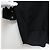Autre Marque Lisiere Oversized-Bluse mit V-Ausschnitt Schwarz - Ansicht 7