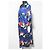 Autre Marque Grace Class Marine Print Kleid Blau - Ansicht 3