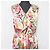 Autre Marque GRACE CONTINENTAL Kleid mit Blattprint Pink - Ansicht 4