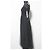Autre Marque Diagram Plissee Combo Kleid Schwarz - Ansicht 3