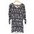 Autre Marque TOCCA Besticktes Kleid Schwarz