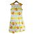 Autre Marque Vestido com Estampa Floral Chesty Amarelo Azul claro