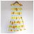 Autre Marque Vestido com Estampa Floral Chesty Amarelo Azul claro - vista 2