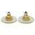 Chanel La Pausa Coco Mark Round Crystal Rhinestone Ohrstecker Blau - Ansicht 16