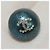 Chanel La Pausa Coco Mark Round Crystal Rhinestone Ohrstecker Blau - Ansicht 4