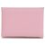 Hermès Calvi Duo Coin Case Rosa - vista 3