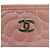 Portamonete Chanel Camellia in vitello rosa - vista 22